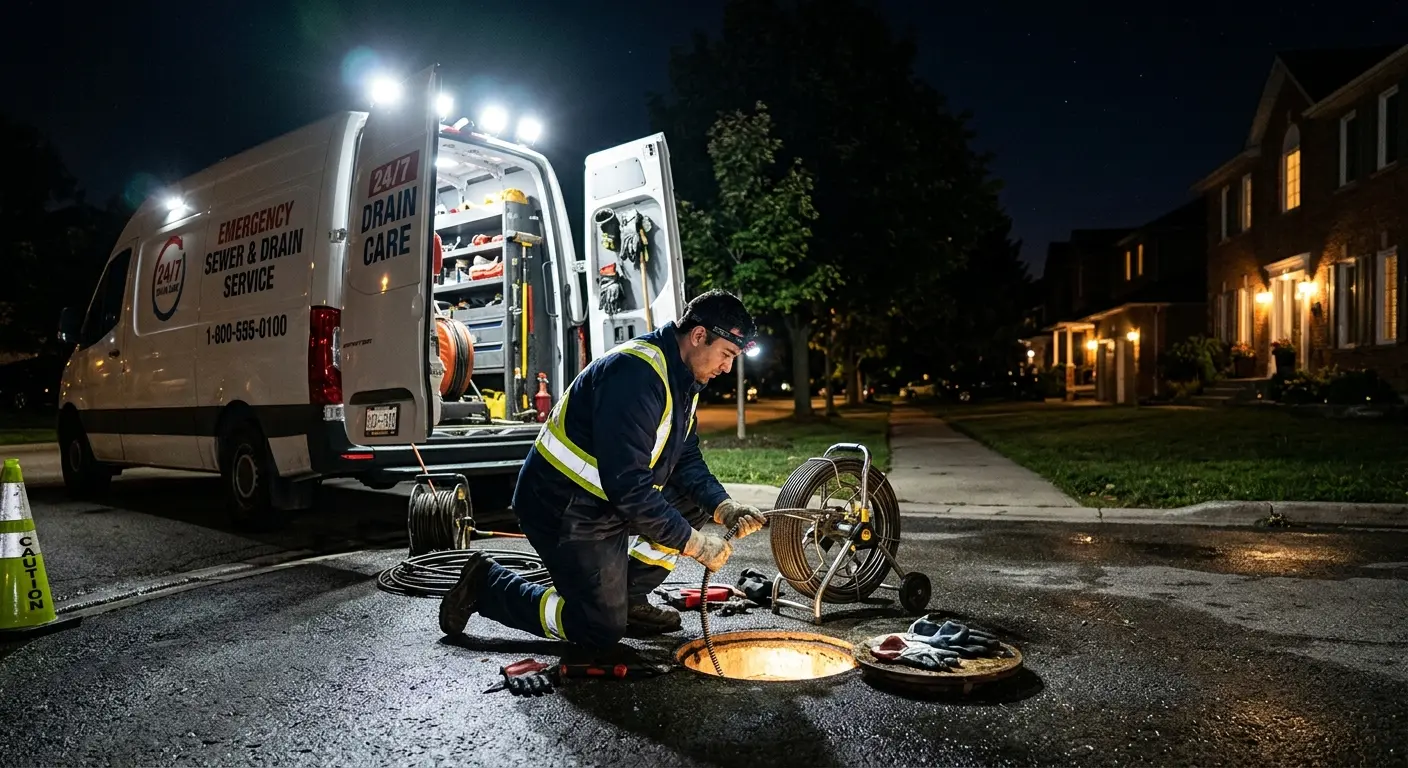Emergency Drain Service in Alpharetta, GA